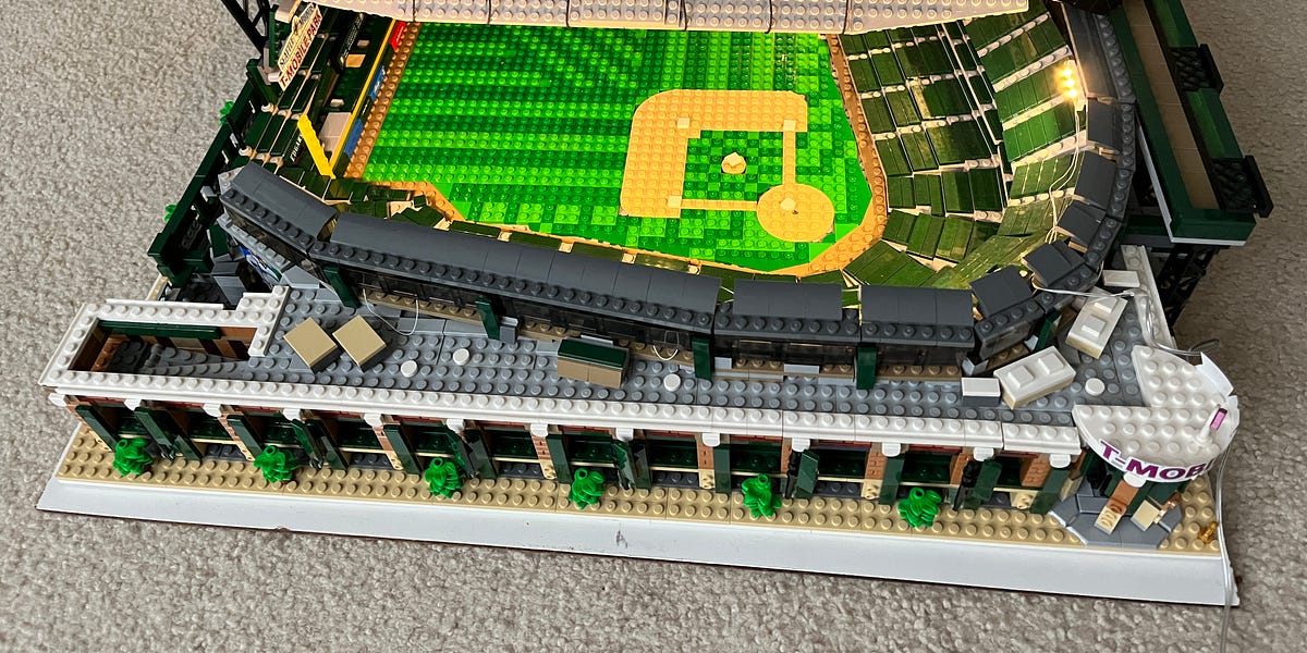 12 000 Legos and a great week at the ballpark