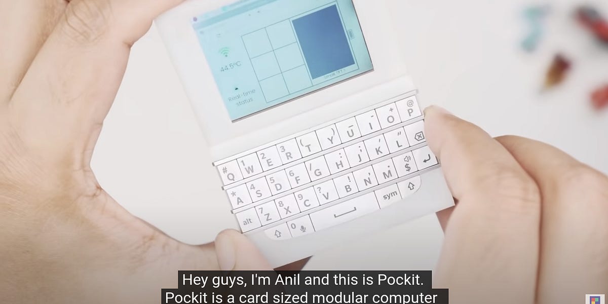 The Pockit modular, handheld computer - by Bryan Lunduke