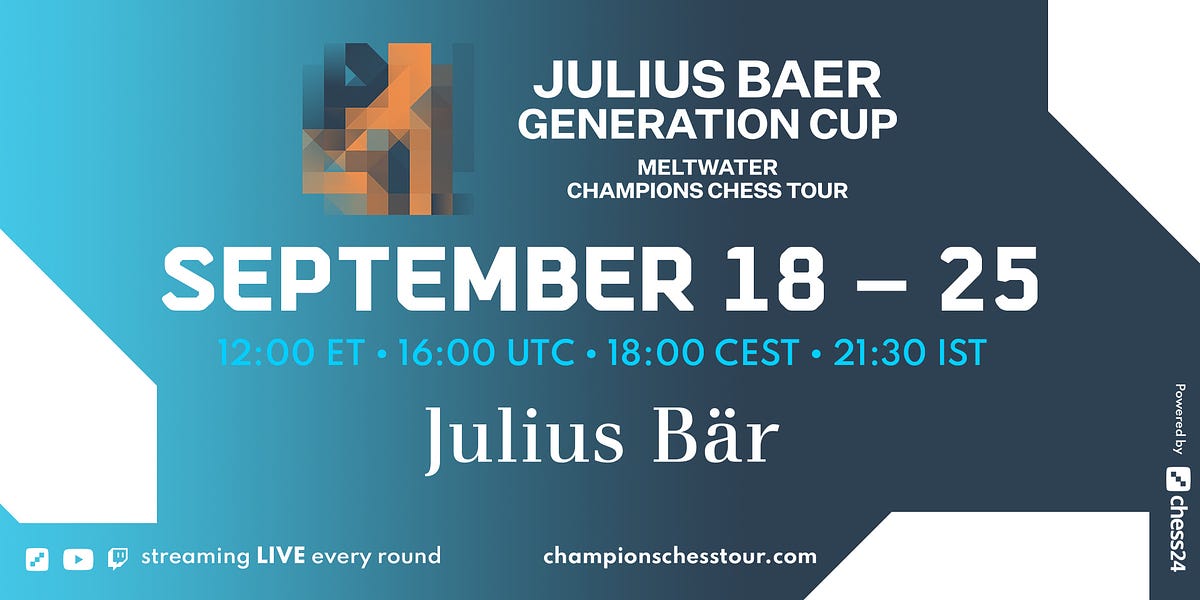 Announcing the Julius Baer Generation Cup by Adam Raoof