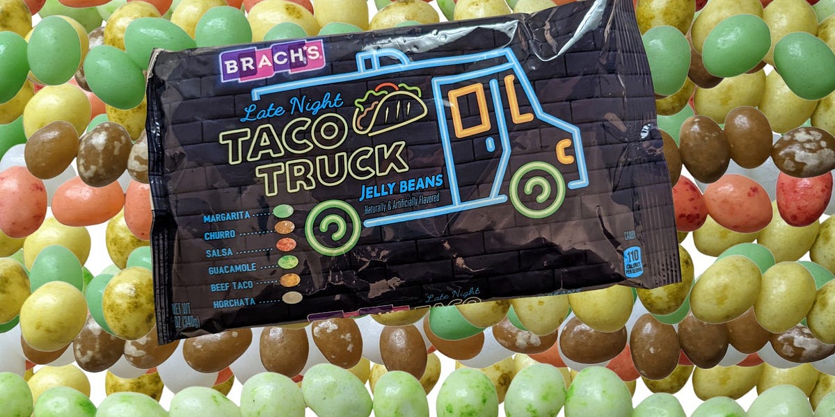 I Ate the Beef Taco Jelly Beans by Megan Seling