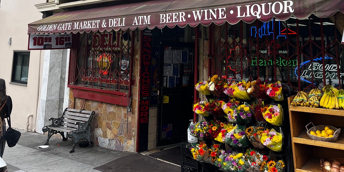 San Francisco's Golden Gate Market Deli & Liquor