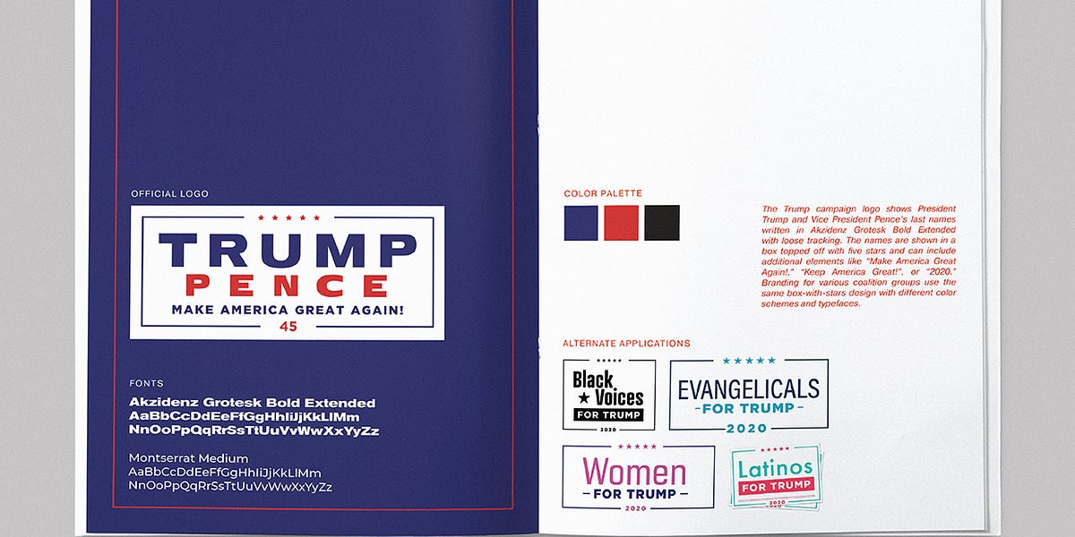 Trump election sale symbol