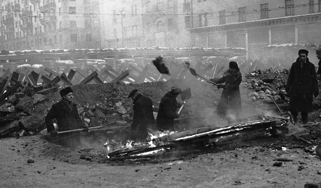 The Death Of Zoya Kosmodemyanskaya By Martin Cherrett