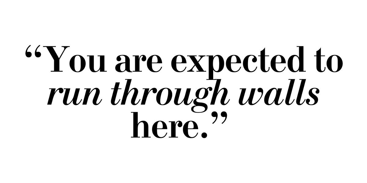 You Need to Run Through Walls by Dr. Julie Gurner