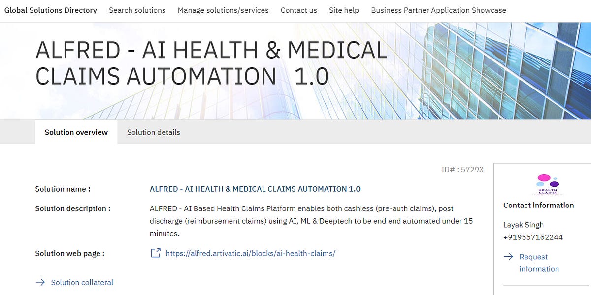 Alfred’s Health Claims Automation Platform Partners with IBM Cognitive