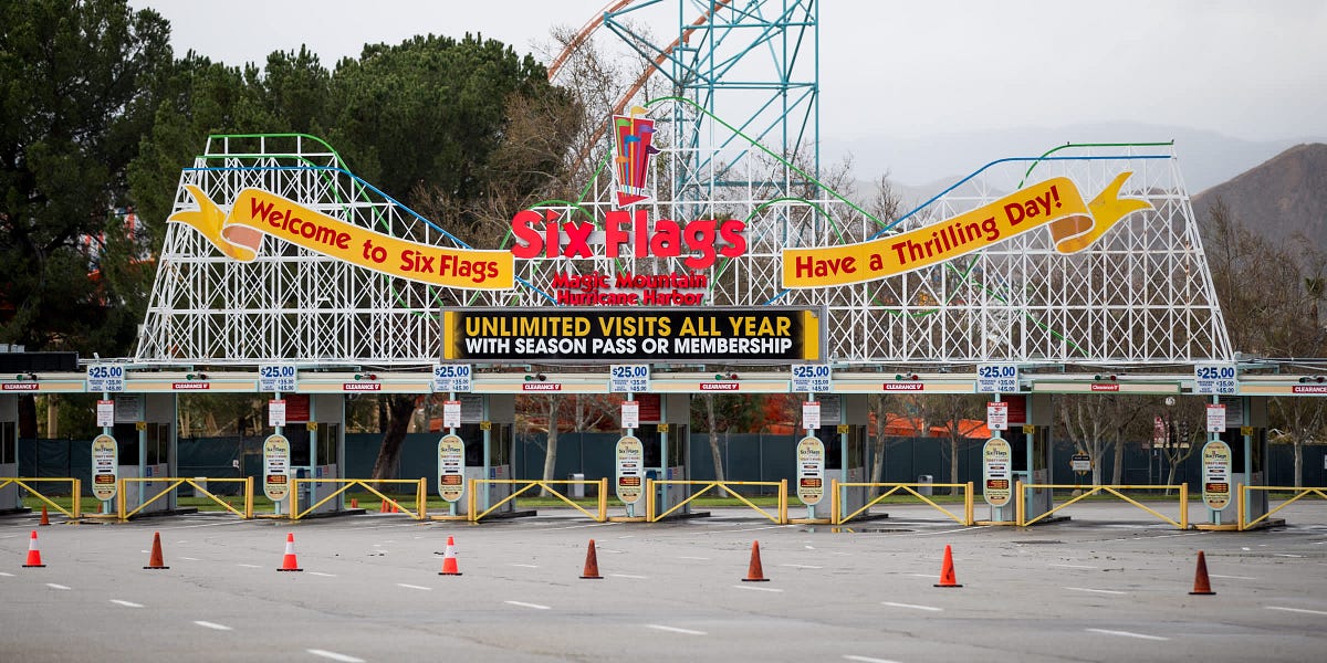 Problems at Six Flags Entertainment (SIX) by Edwin Dorsey
