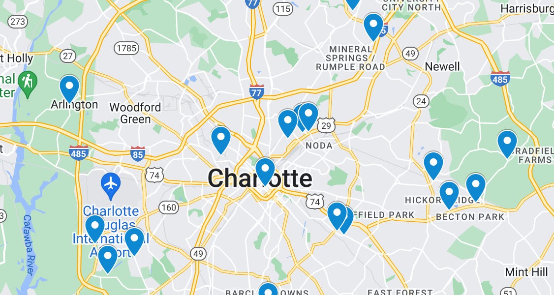 Charlotte rezoning petitions in July The Charlotte Ledger