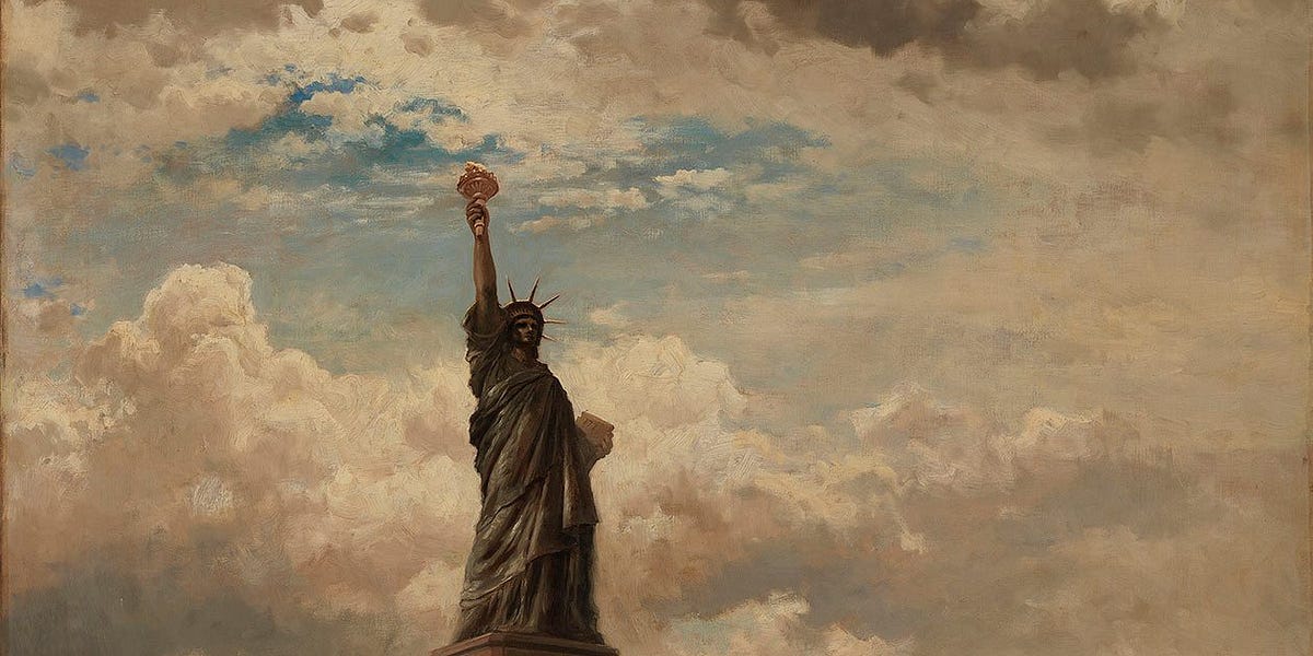 Liberty A Gift From France, A Right From God