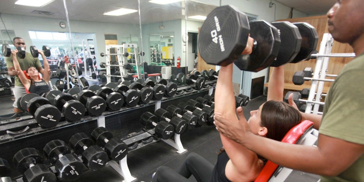 Working out in public clearance