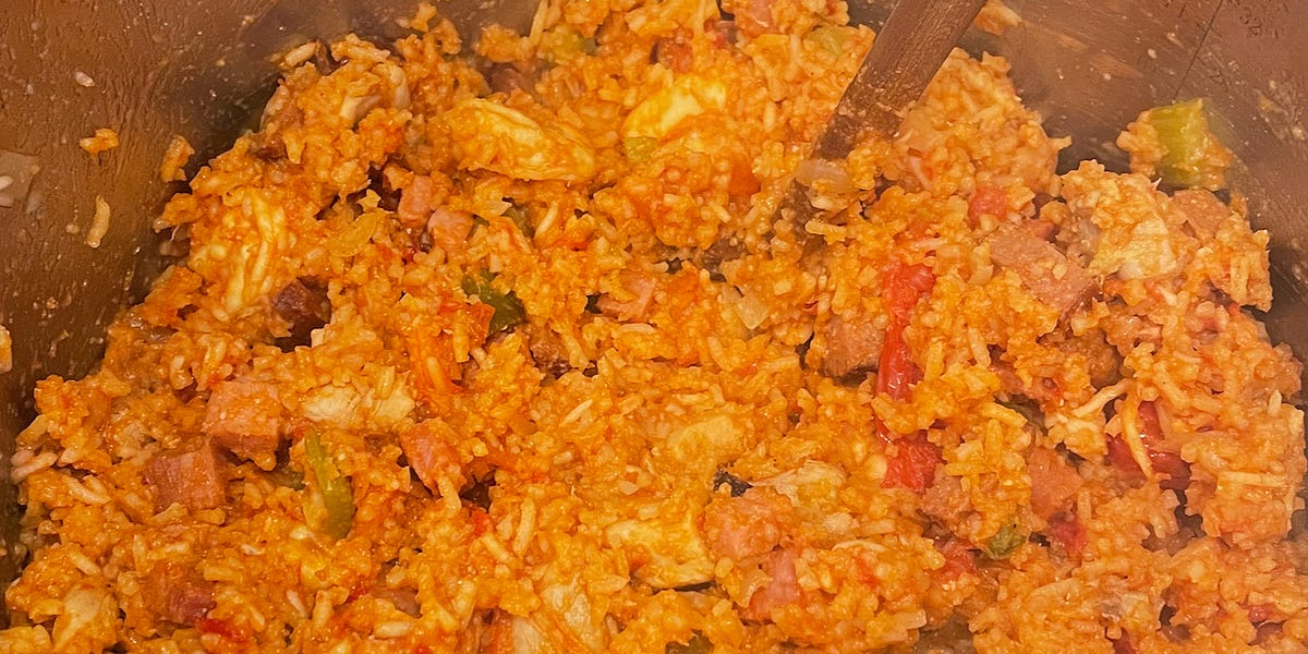 jambalaya for days by Joan Niesen Grazing
