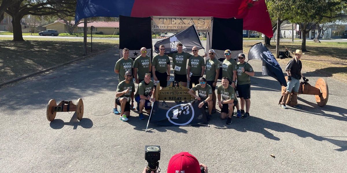 Celebrating fun at Texas Independence Relay by Eric Braun