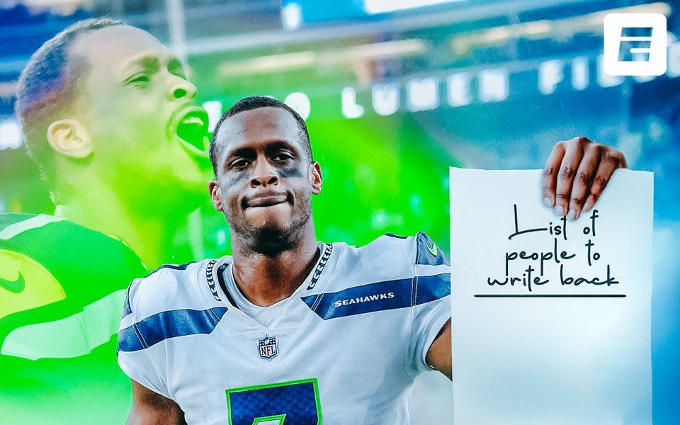 Geno Smith contract projections 1 year, 2 years, 3 years, and 4 years