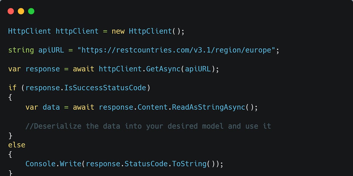 http client class in c#
