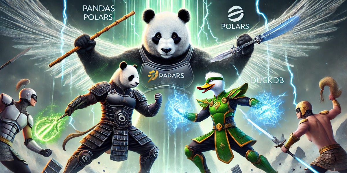 🗂️ Pandas vs. Polars vs. DuckDb. Who "wins"?