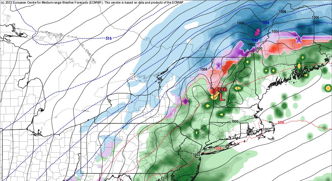 Tonight's Update New England Weather Guy