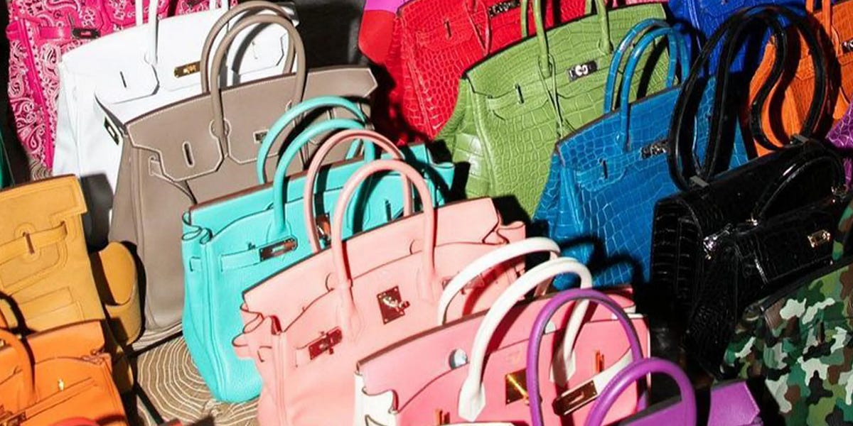 Jeffree star birkin discount bag collection worth