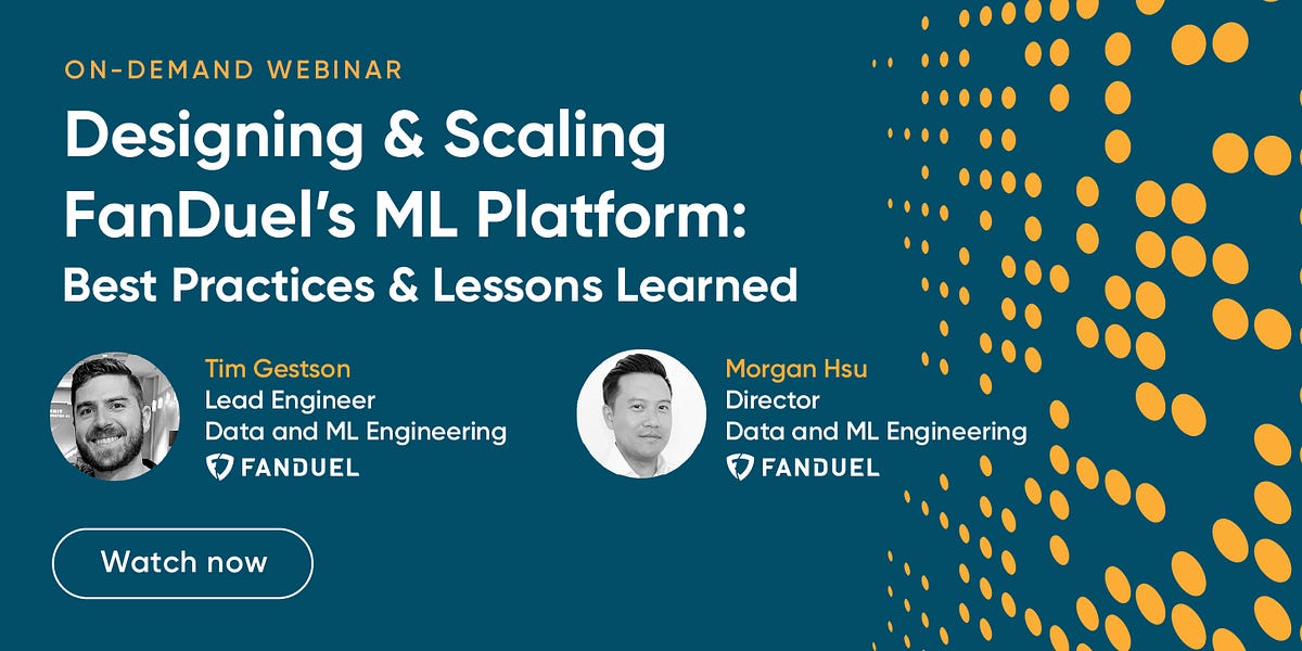 On Demand Webinar Designing Scaling FanDuel s Machine