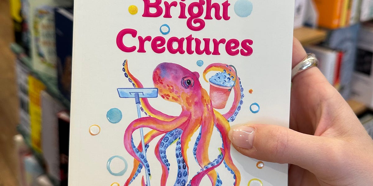 Book thoughts remarkably bright creatures by shelby van pelt