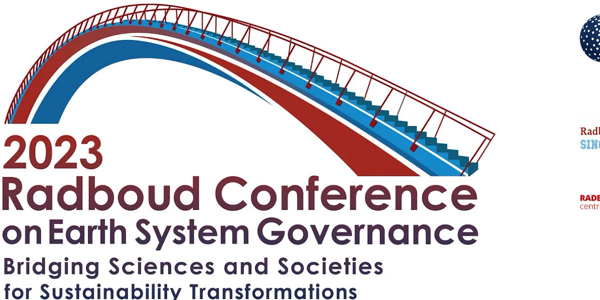 Earth System Governance 2023 Call for volunteers