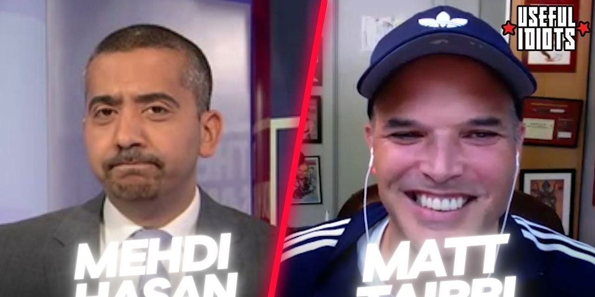 Mahtab Lessani Matt Taibbi vs Mehdi Hasan - by Katie Halper and Aaron Maté