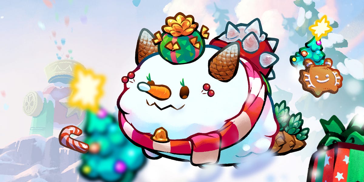 You are invited to the Axie Infinity Holiday Bash