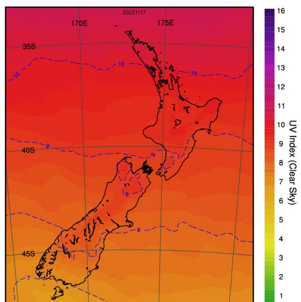 Maps Show Variability In UVI Over New Zealand maps-show-variability-in-uvi-over-new-zealand