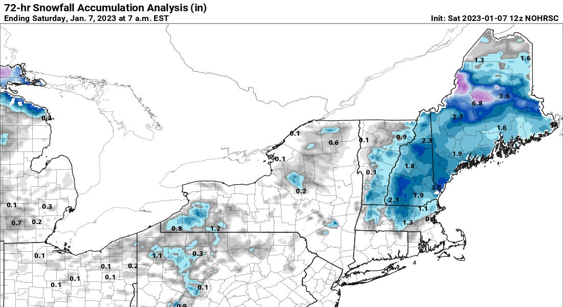 How much snow did we get, and what is to come?