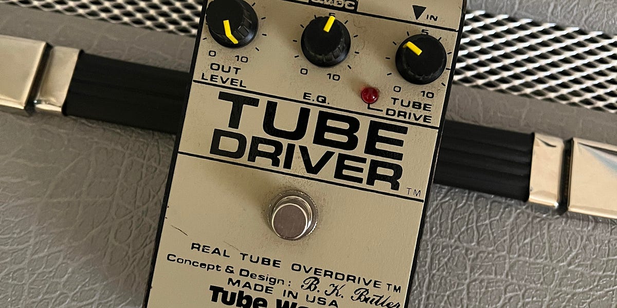 Tube Works Tube Driver Guitar Pedal Used Tested | eBay