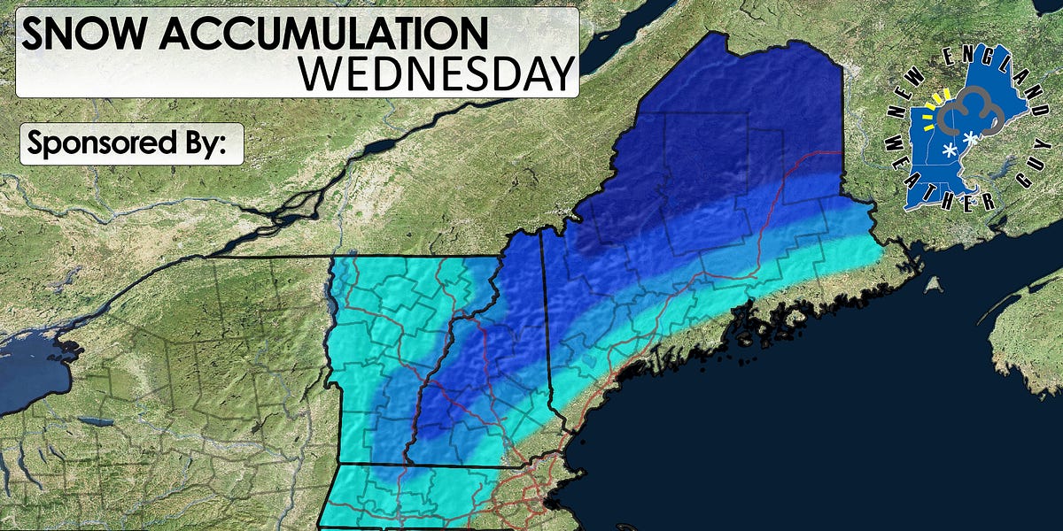 Wednesday Update New England Weather Guy