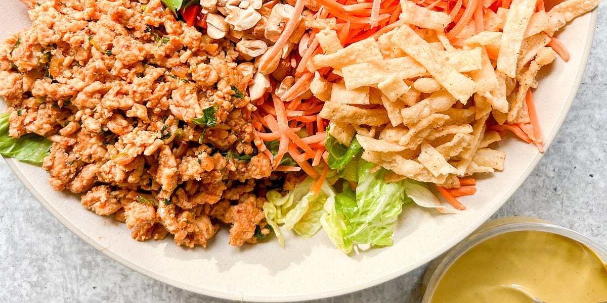 thai chicken chop - by Caroline Chambers