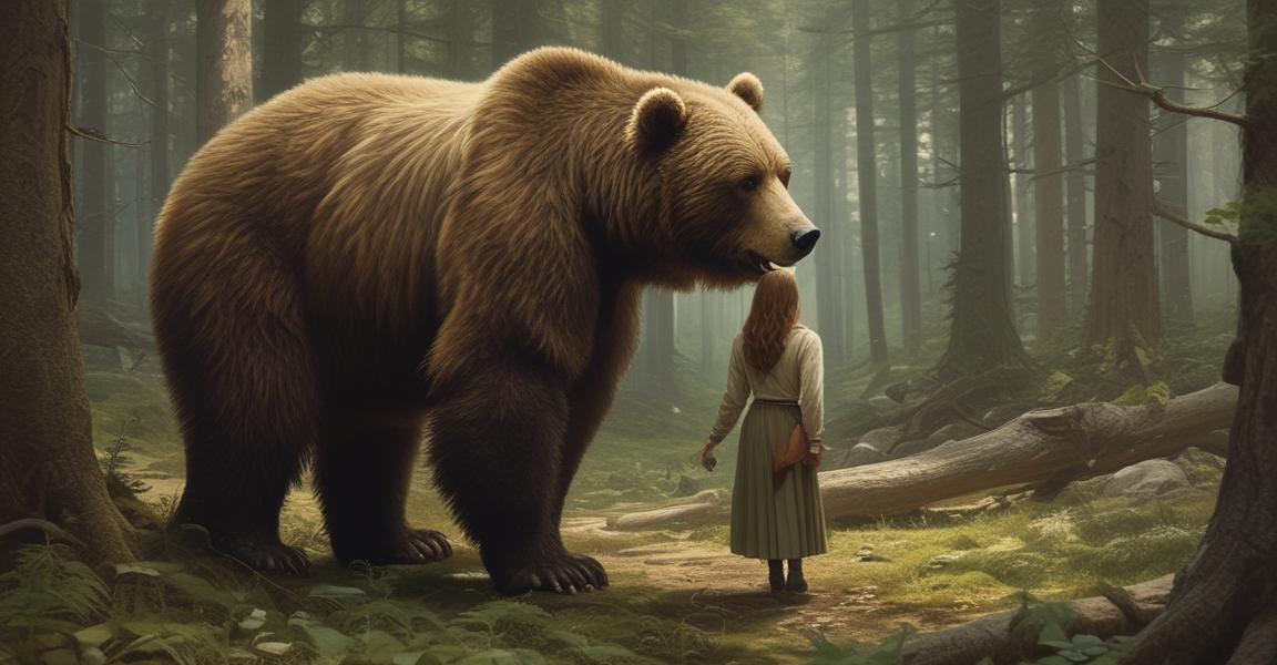 Man Or Bear Random Minds By Katherine Brodsky Man Or Bear Random Minds By Katherine Brodsky