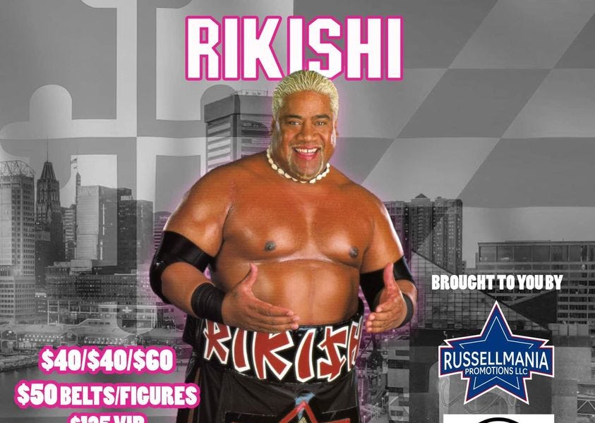 Rikishi is coming to Baltimore Celebfest by Jeff Quinton