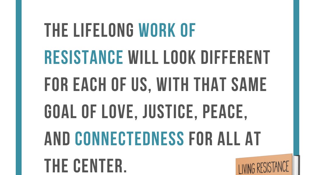 What does resistance mean to you? by Kaitlin Curtice