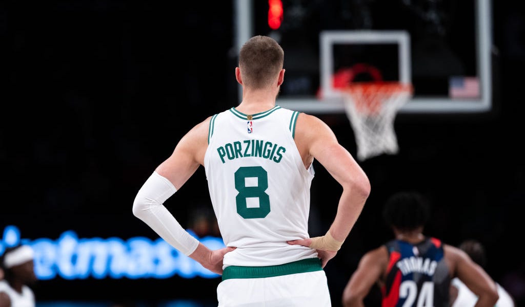 Kristaps porzingis hot sale jersey amazon