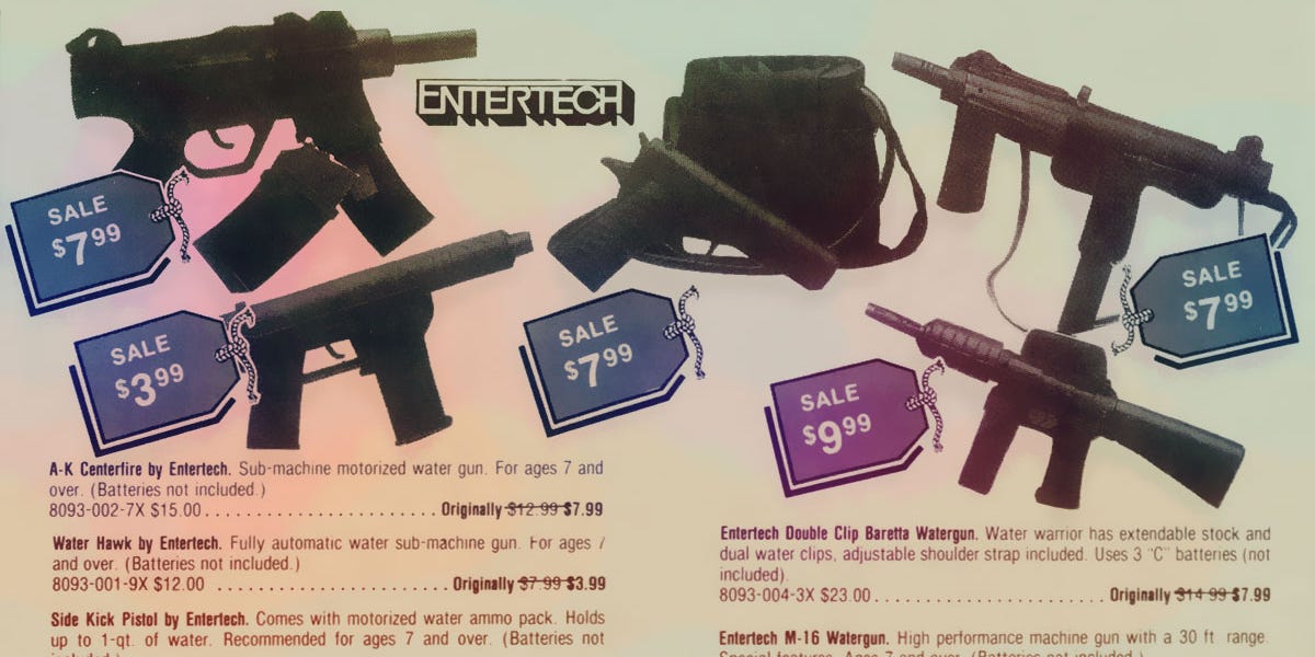 Entertech water 2025 gun