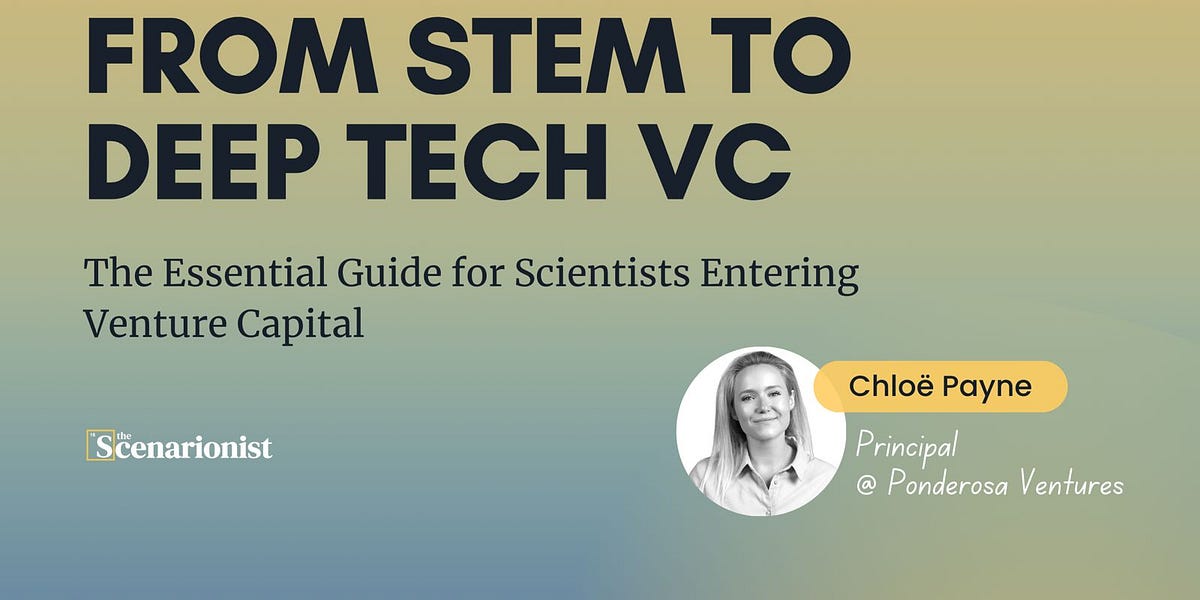 From STEM to Deep Tech VC - by Nicola Marchese, MD