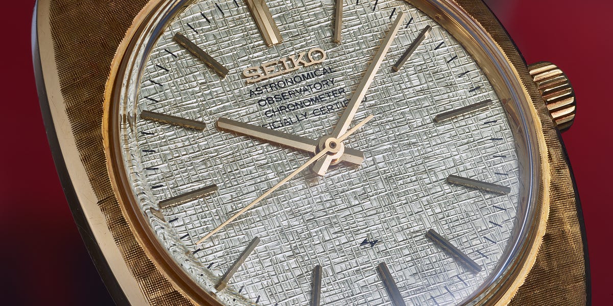 Seiko 4520 hotsell astronomical observatory chronometer