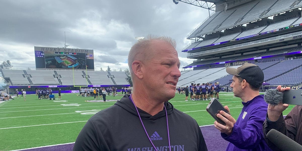 Washington, Kalen DeBoer in contract extension talks