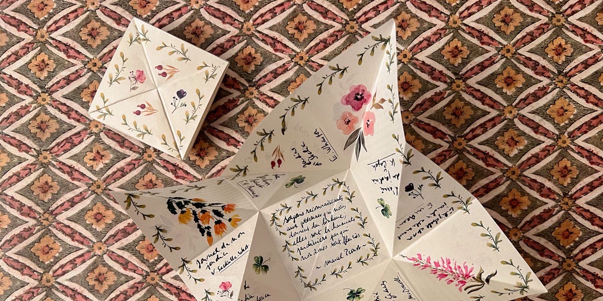 DIY Victorian Puzzle Purse (Love Token)