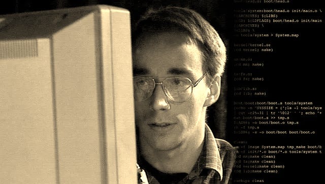 [1991] Linus Torvalds ... - by Jose Esteve