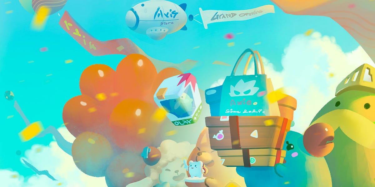 Axie Merchandise Store.  tomorrow.  – Lunasian