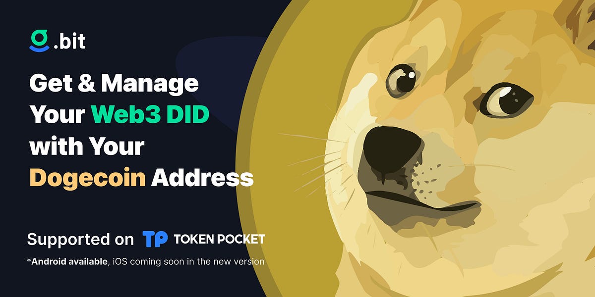 Get & Manage Your 3 DID with Your Dogecoin Address