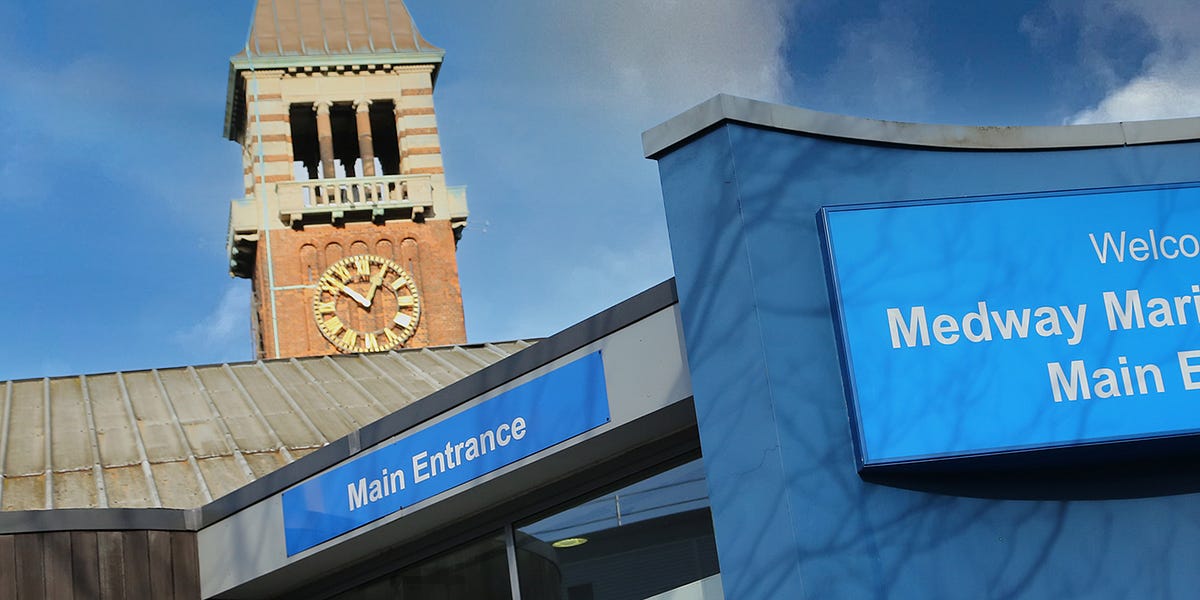 Hospital bed numbers in Medway continue to decline