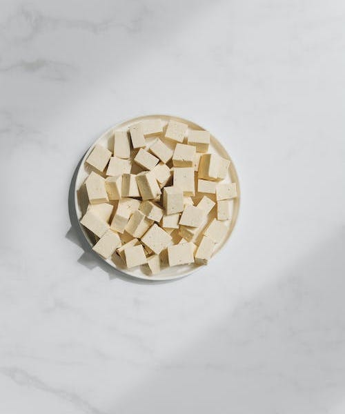 Recipe Stirfried tofu with papery dried shrimp