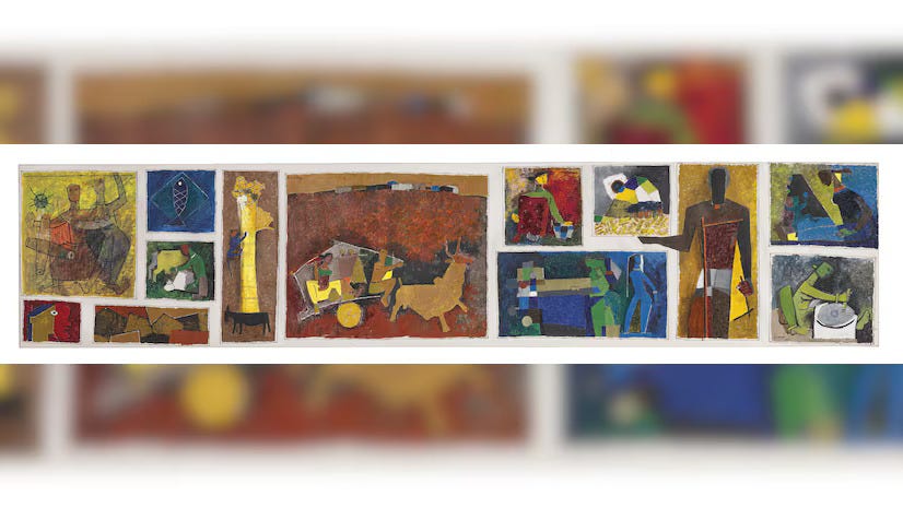 Indian Modern Art Record at Nearly US Million Indian Modern Art Record at Nearly US Million