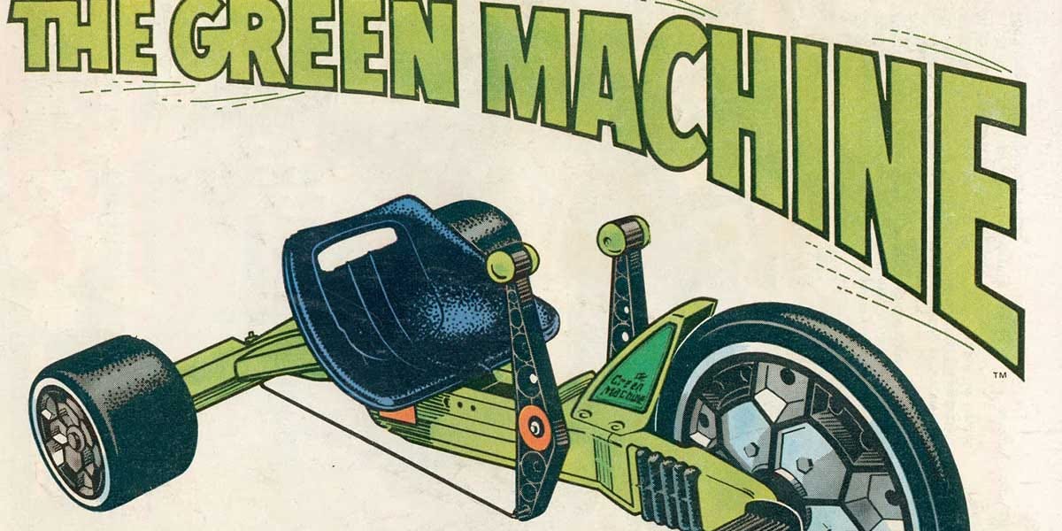 Huffy green machine big wheel new arrivals