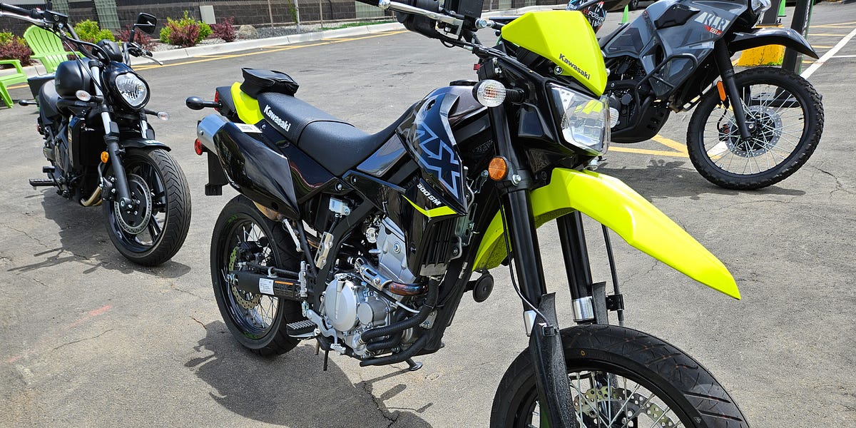 The Rookie Rides: Kawasaki KLX300SM - by silentsod