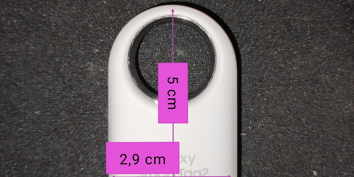 Samsung Galaxy SmartTag2 teardown - by Giorgio Zanella