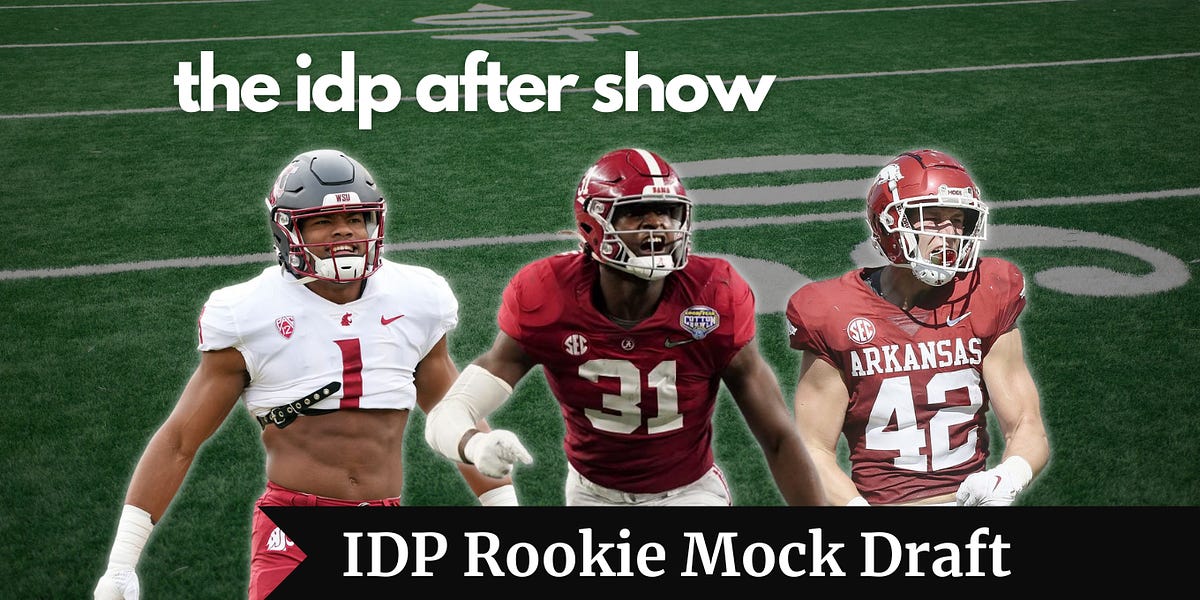 IDP Rookie Mock Draft Footballguys Edition