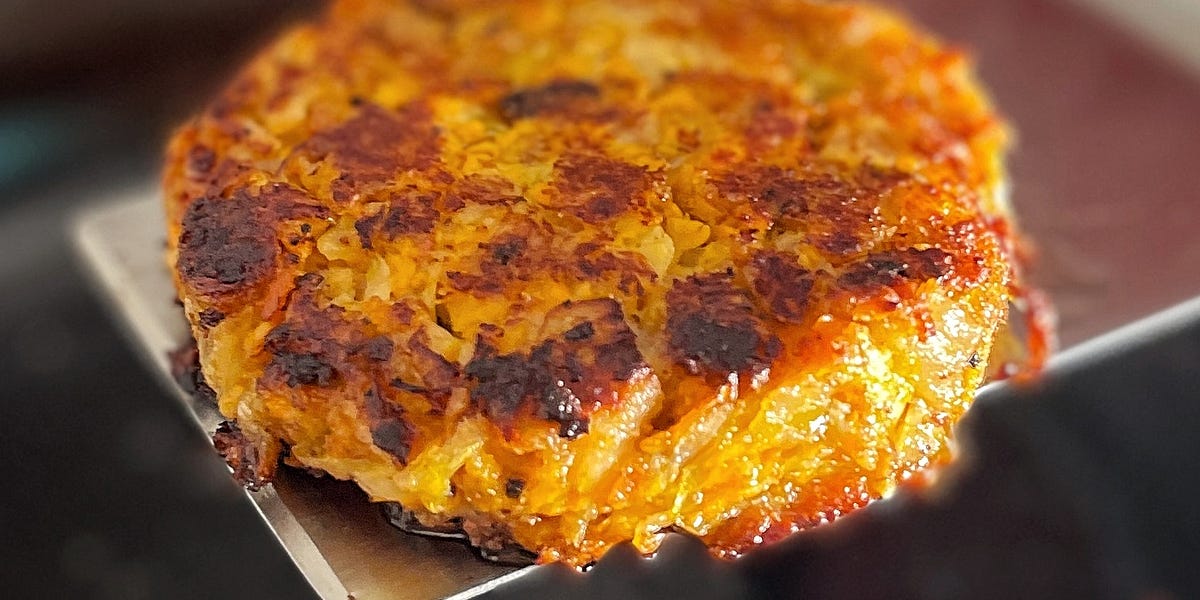 Sesame Sweet Potato and Cabbage Burgers